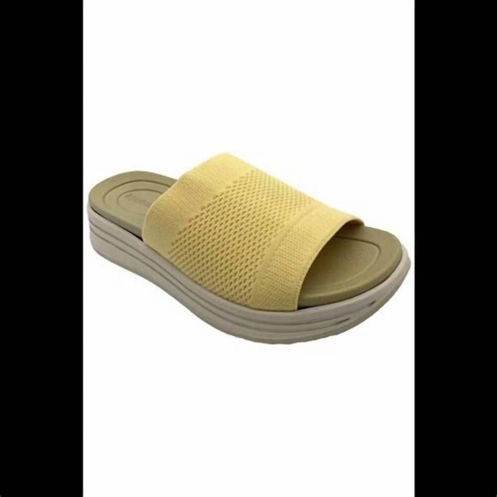 NEW REMONTE women's jocelyn 61 slide sandals in pineapple